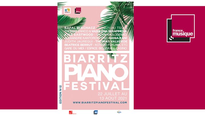 12e édition du Biarritz Piano Festival du 22 juillet au 13 août 2021